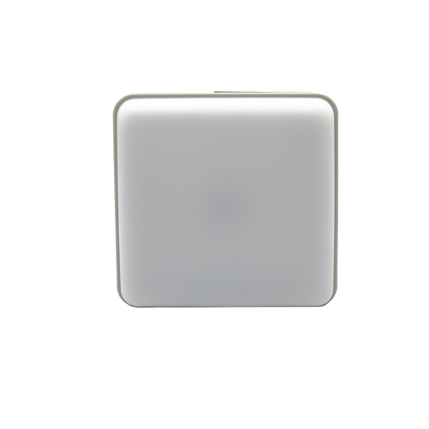 LED Regulable Recargable solar lámpara con función de power bank LED/1W/5,5V 8000K IPX4 1200 mAh gris