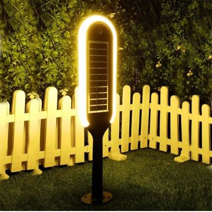 Lámpara solar LED con sensor BOLLARD LED/5W/5,5V 70 cm 3000K IP65