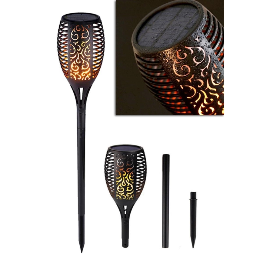 Lámpara solar LED con sensor crepuscular LED/1,2W/1,2V 600 mAh IP44