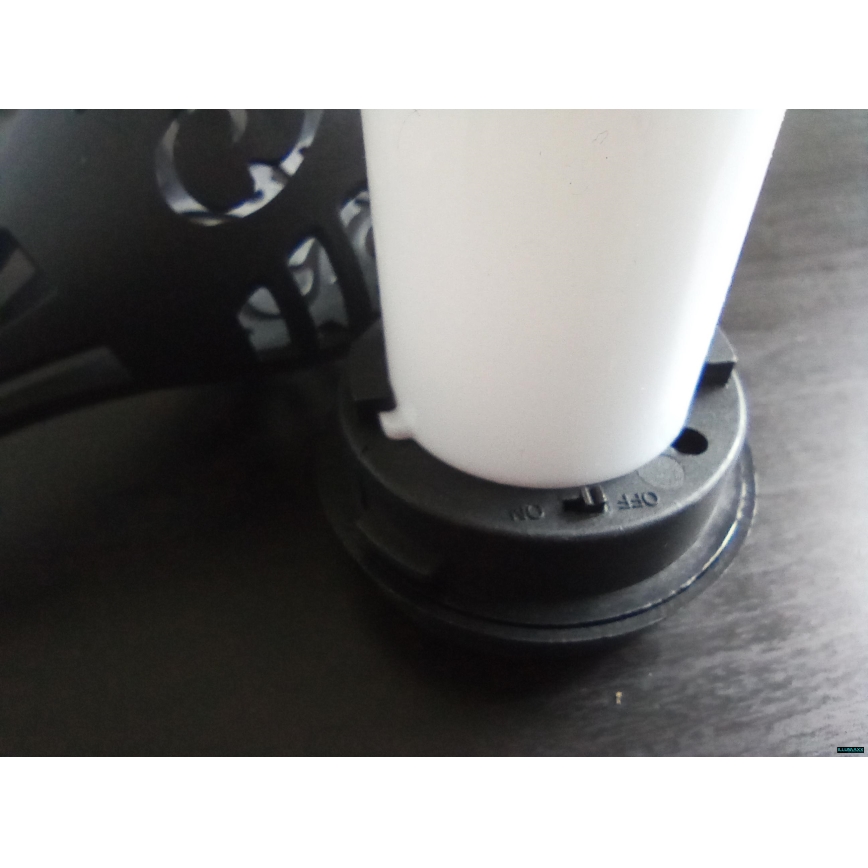 Lámpara solar LED con sensor crepuscular LED/1,2W/1,2V 600 mAh IP44