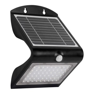 Lámpara solar LED con sensor de movimiento LED/3,2W/2000 mAh 3,7V IP65