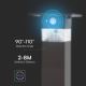Lámpara solar LED con sensor LED/2,5W/3,7V IP54 3000K