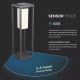 Lámpara solar LED con sensor SAMSUNG CHIP LED/2W/3,7V IP65