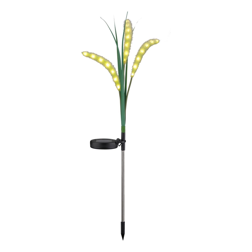 Lámpara solar LED FLORA LED/1,2V 3000K 600 mAh IP44 negro