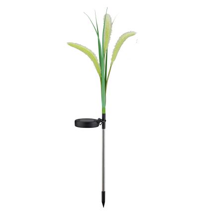Lámpara solar LED FLORA LED/1,2V 3000K 600 mAh IP44 negro