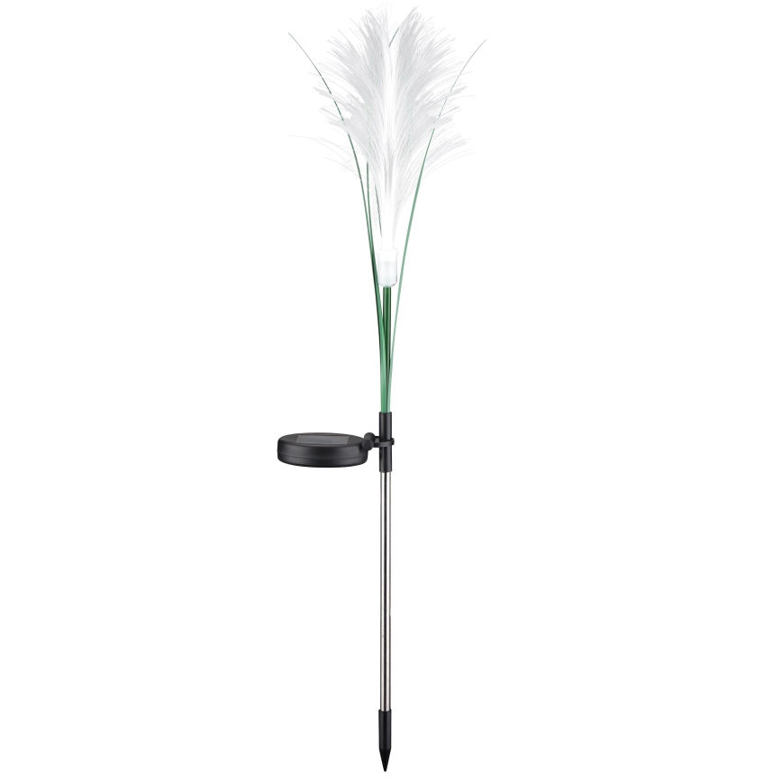 Lámpara solar LED GRASS LED/1,2V 3000K 600 mAh IP44 negro
