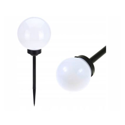 Lámpara solar LED/1xAAA IP44 con sensor crepuscular