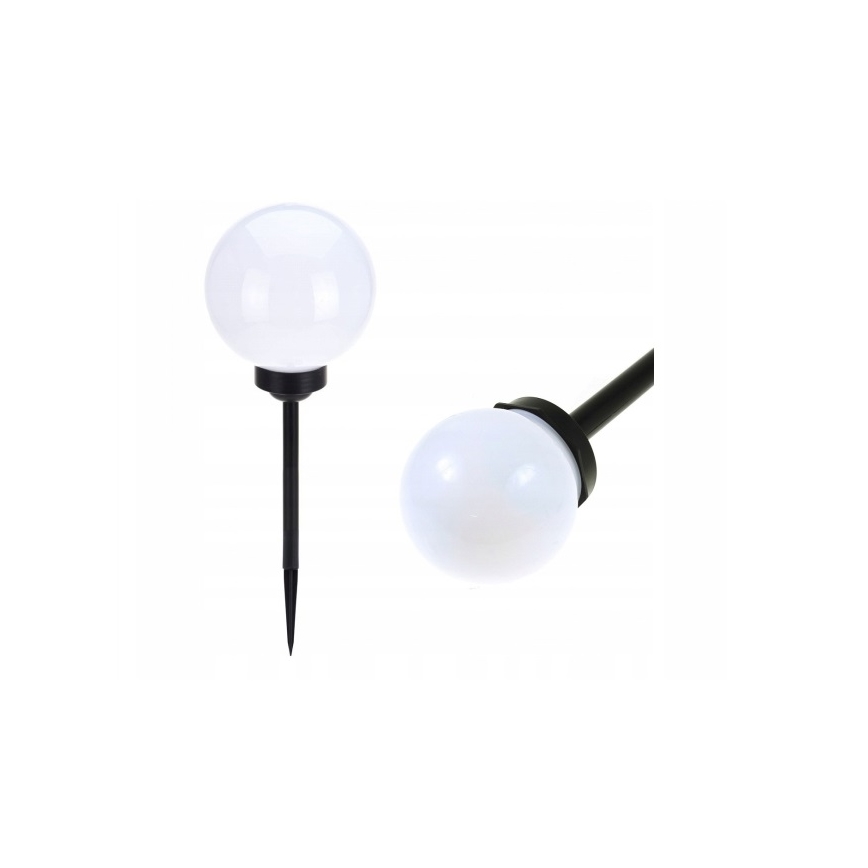 Lámpara solar LED/1xAAA IP44 con sensor crepuscular