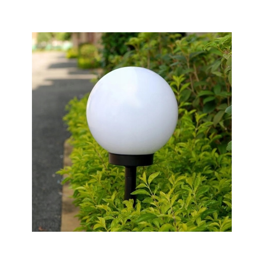 Lámpara solar LED/1xAAA IP44 con sensor crepuscular