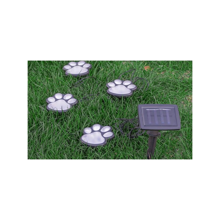 Lámpara solar LED LED/0,14W/2V 600 mAh IP44 patitas