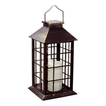 Lámpara solar LED LED/1,2V IP44 pátina