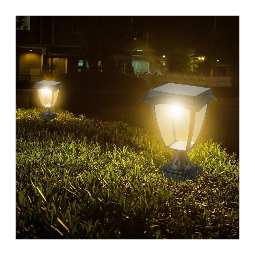 Lámpara solar LED LED/2W/3,7V 3000/6000K IP65