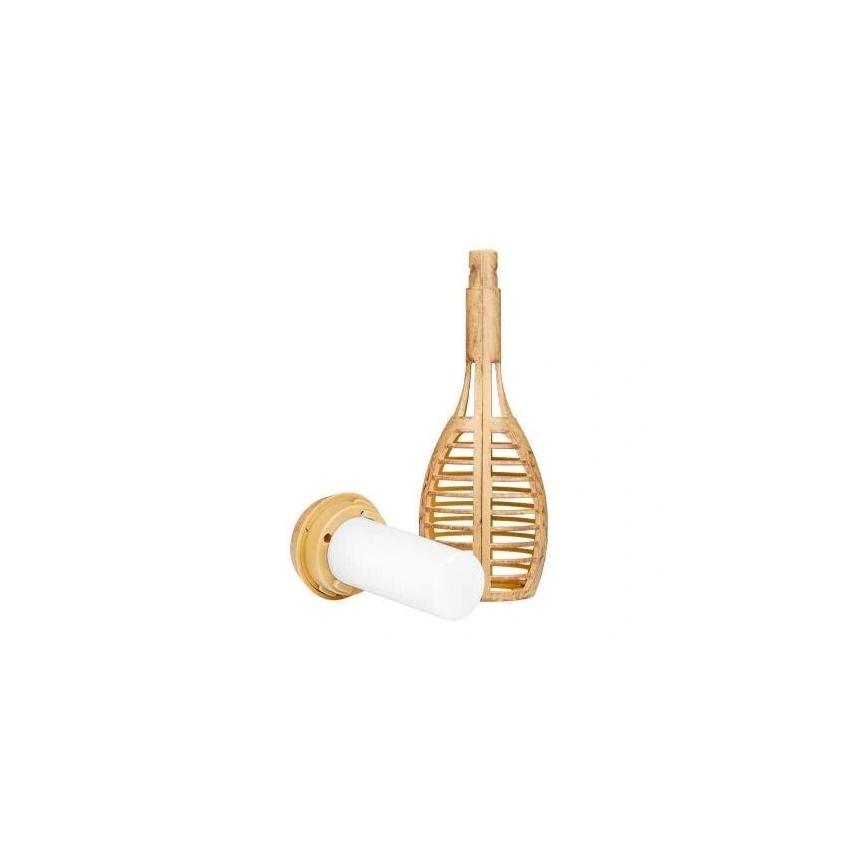 Lámpara solar LED MINISPARK BAMBOO LED/1,8W/5,5V IP44 beige