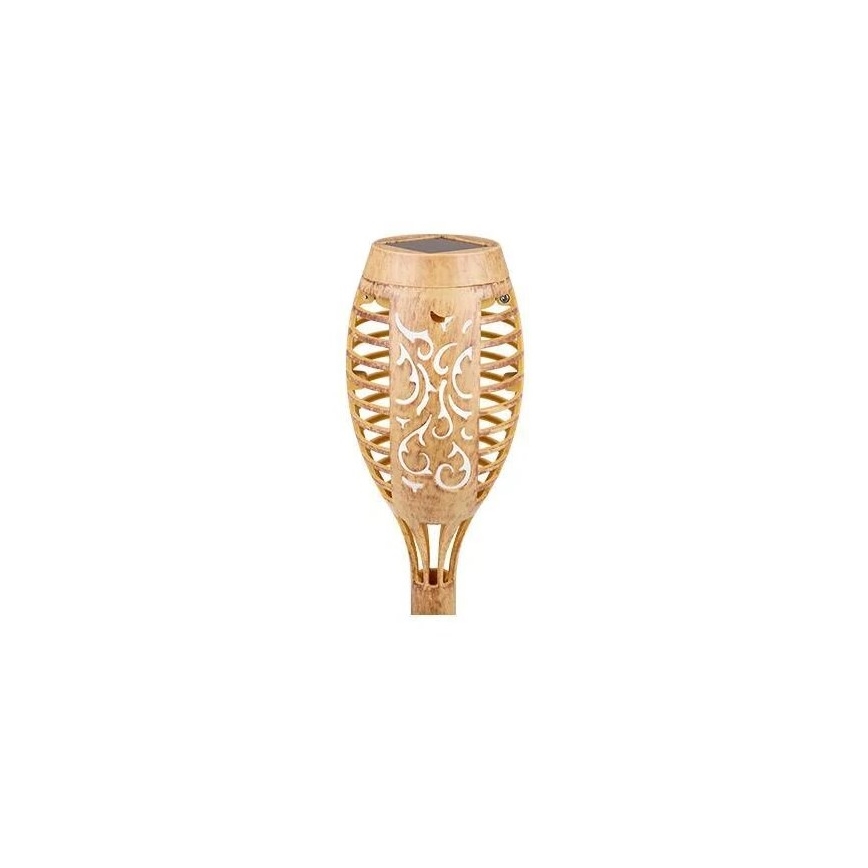 Lámpara solar LED MINISPARK BAMBOO LED/1,8W/5,5V IP44 beige