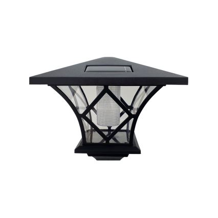 Lámpara solar LED para exteriores 3en1 LED/1,2V IP44 negro