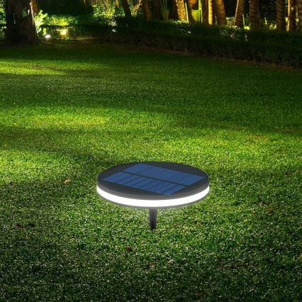 Lámpara solar LED para exteriores LED/1,8W/3,7V IP54 3000K