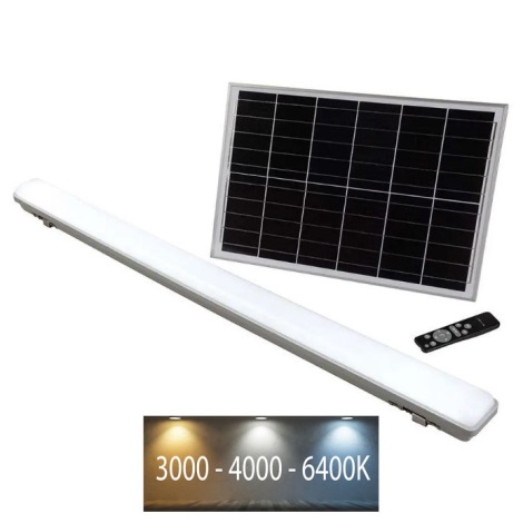 Lámpara solar LED de gran potencia con sensor LED/25W/230V IP65 +