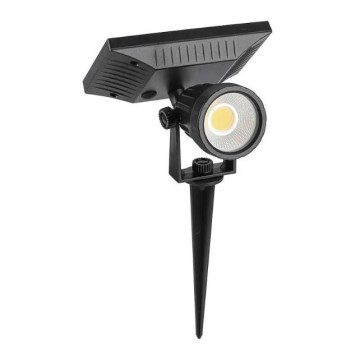 Lámpara solar LED SPIKE LED/2W/5,5V IP65 4000K