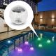 Lámpara solar para piscina LED RGB con sensor crepuscular LED/1,2V/600 mAh IP65