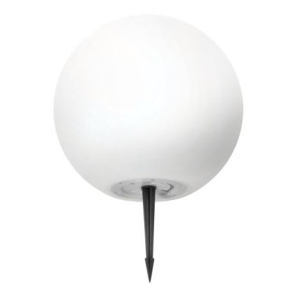Lámpara solar regulable LED RGB GARDEN BALL LED/5W/3,7V 3000K IP54 d. 40 cm + mando a distancia