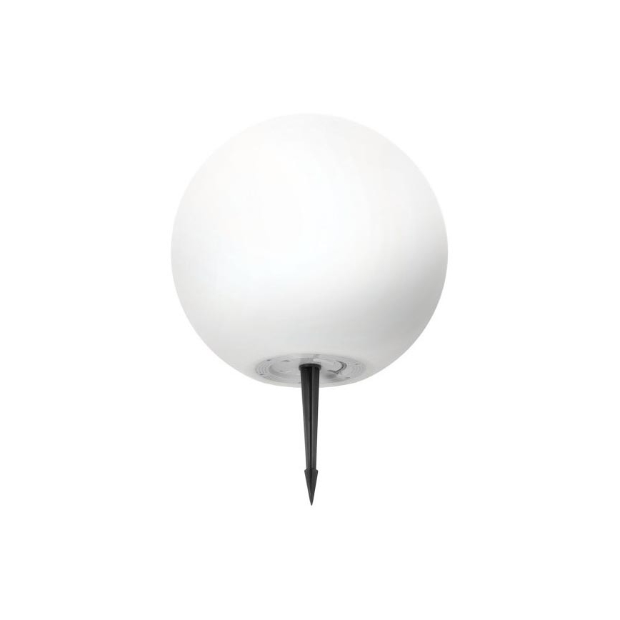 Lámpara solar regulable LED RGB GARDEN BALL LED/5W/3,7V 3000K IP54 d. 40 cm + mando a distancia