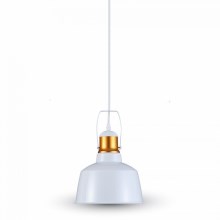 Lámpara suspendida con alambre 1xE27/60W/230V