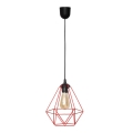 Lámpara suspendida con alambre KARO 1xE27/15W/230V