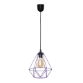Lámpara suspendida con alambre KARO 1xE27/15W/230V