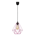 Lámpara suspendida con alambre KARO 1xE27/15W/230V
