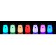 Lámpara táctil Infantil LED RGB BEAR LED/0,8W/5V rosa + USB