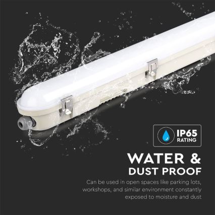 LED Lámpara fluorescente de gran potencia con módulo de emergencia EMERGENCY LED/48W/230V 4000K 150cm IP65