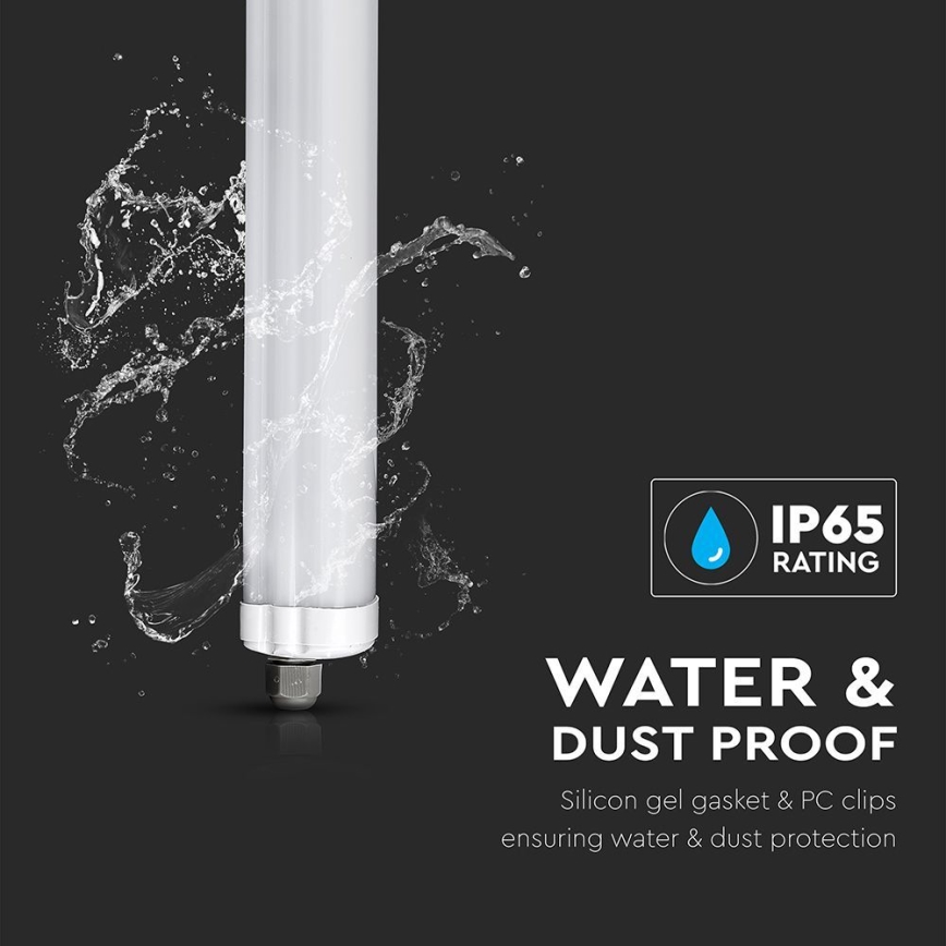 Lámpara técnica LED fluorescente G-SERIES LED/18W/230V 6500K IP65 60 cm