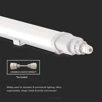 Lámpara técnica LED fluorescente LED/18W/230V 6500K IP65 60 cm