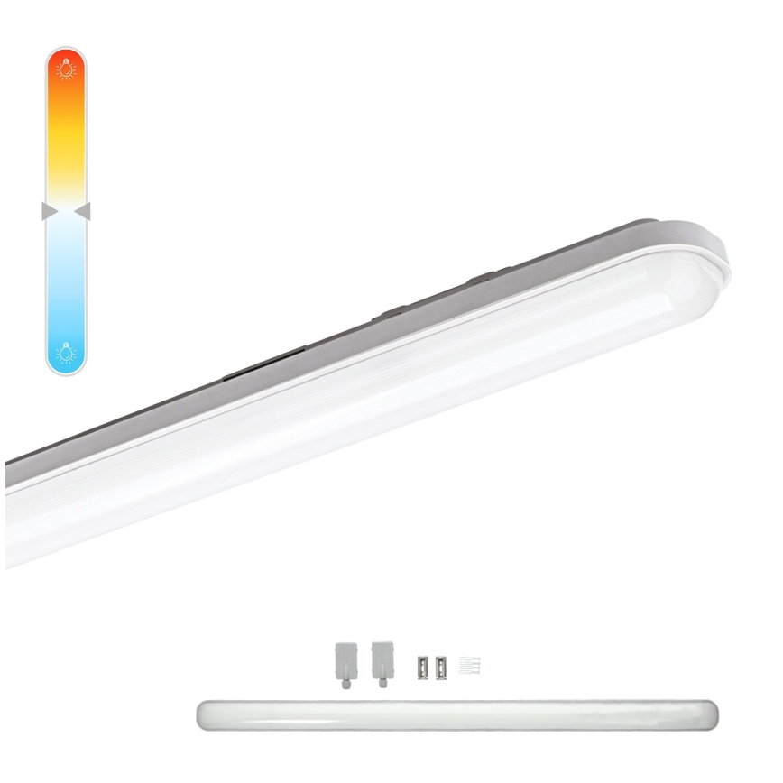 Lámpara técnica LED fluorescente NEGRO LED/36W/230V IP65 4000K