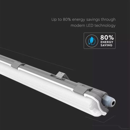 Lámpara técnica LED fluorescente T8 1xG13/18W/230V 4000K 120cm IP65