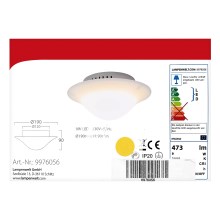 Lampenwelt - Plafón LED LED/9W/230V