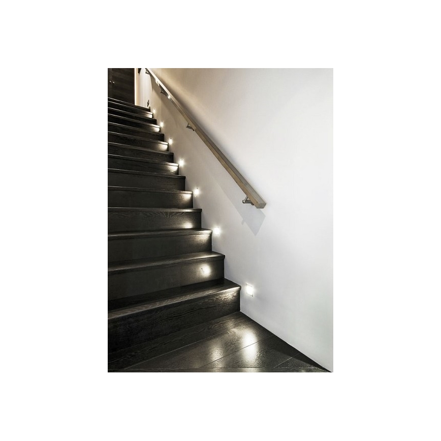 LDST DI-01-B-BZ12 - Lámpara de escalera LED DIANA LED/1,2W/230V blanco 6500K