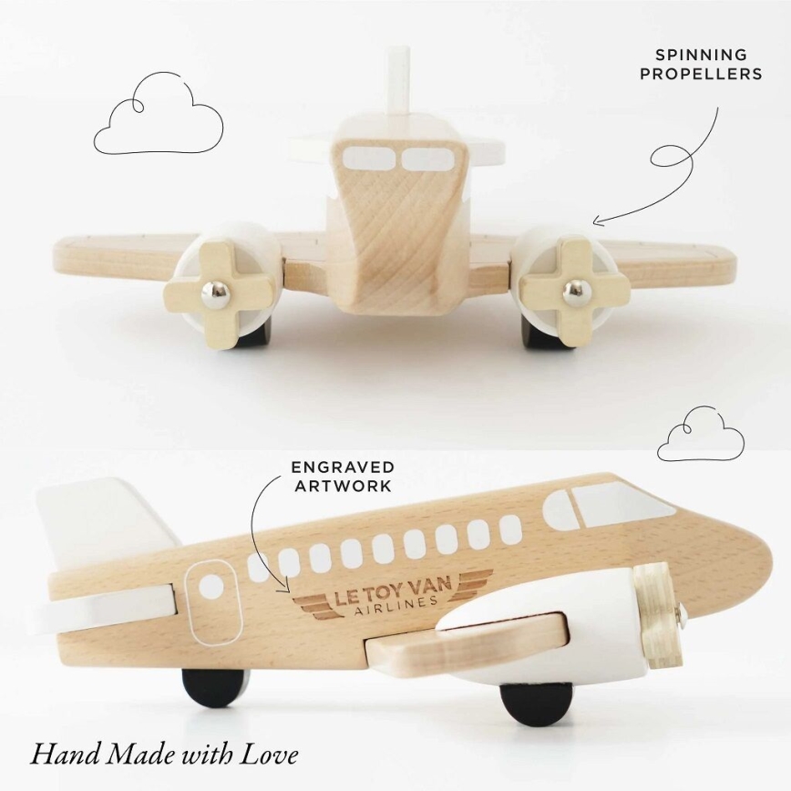 Le Toy Van - Madera avión