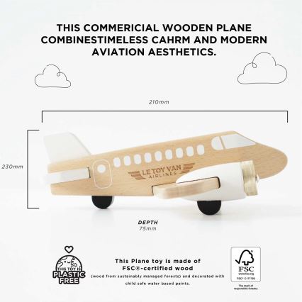 Le Toy Van - Madera avión