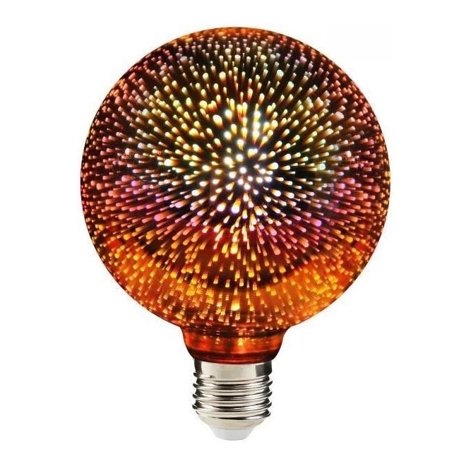 LED 3D Bombilla decorativa E27/2W/230V - Aigostar