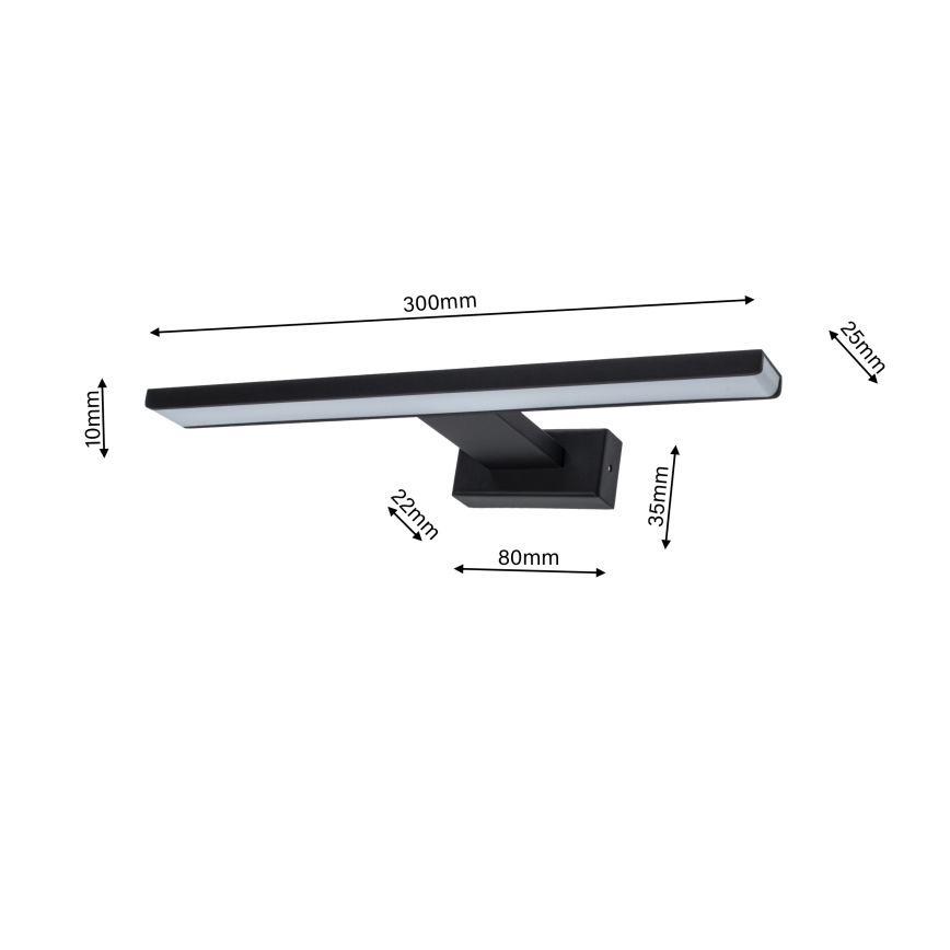 LED Aplique para el baño SHINE 1xLED/7W/230V IP44
