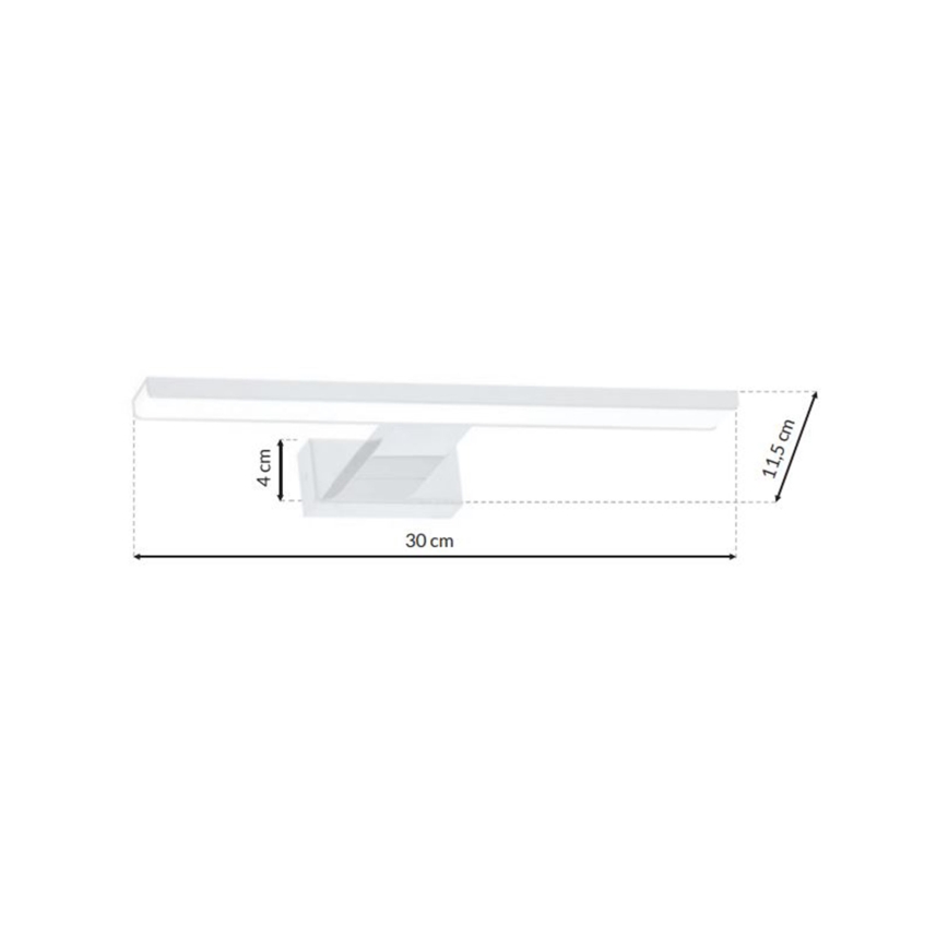 LED Aplique para el baño SHINE 1xLED/7W/230V IP44