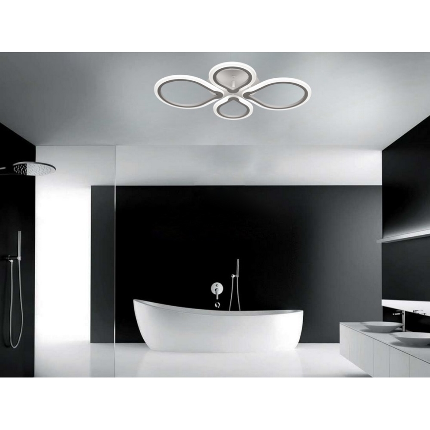 LED Aplique regulable con control remoto TRIESTE 1xLED/52W/230V