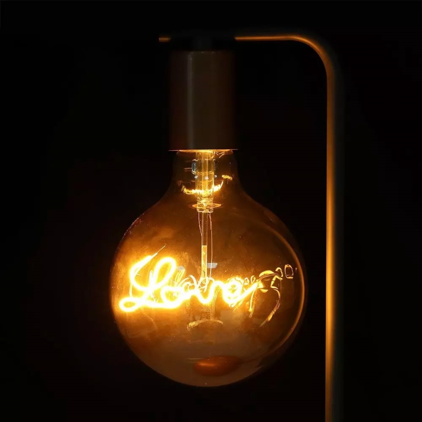 LED Bombilla decorativa FILAMENT G125 E27/5W/230V 2200K