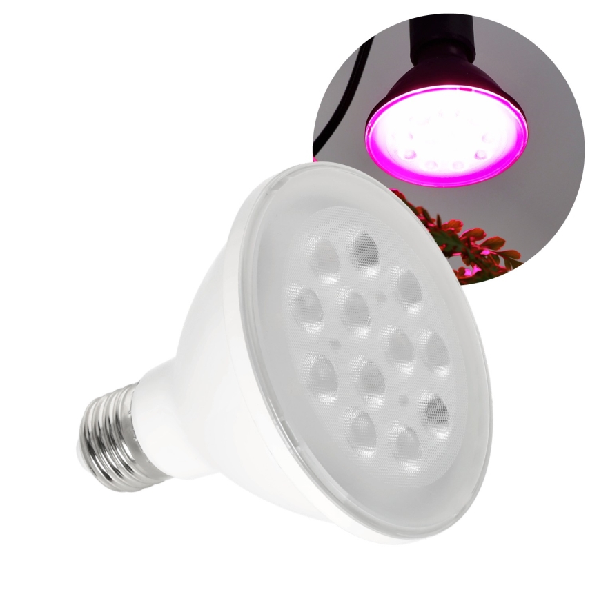 LED Bombilla para cultivo de plantas VITABLOOM E27/9W/230V 1200K blanco - Brilagi