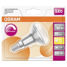 LED Bombilla reflectora regulable E14/5,9W/230V - Osram