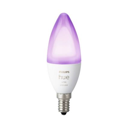 LED Bombilla regulable Philips Hue WHITE AND COLOR AMBIANCE B39 E14/5,3W/230V 2200K - 6500K