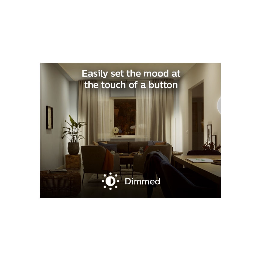 LED Bombilla regulable Philips Hue WHITE E14/5,5W/230V 2700K