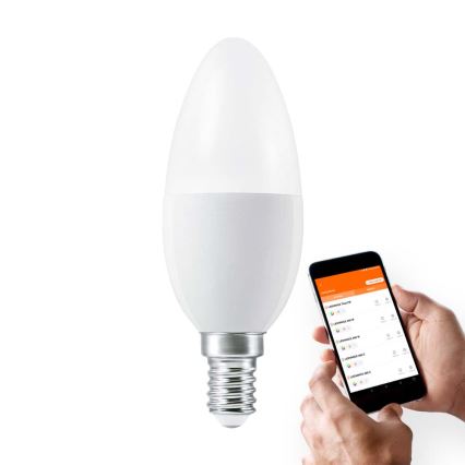 LED Bombilla regulable SMART+ E14/5W/230V 2700K-6500K Wi-Fi - Ledvance