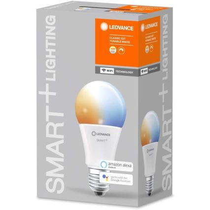 LED Bombilla regulable SMART+ E27/9,5W/230V 2700K-6500K Wi-Fi - Ledvance